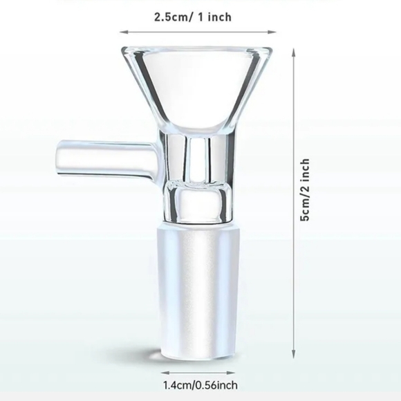 π¬οΈπ« Glass Funnel Bowl - Picture 3 of 3